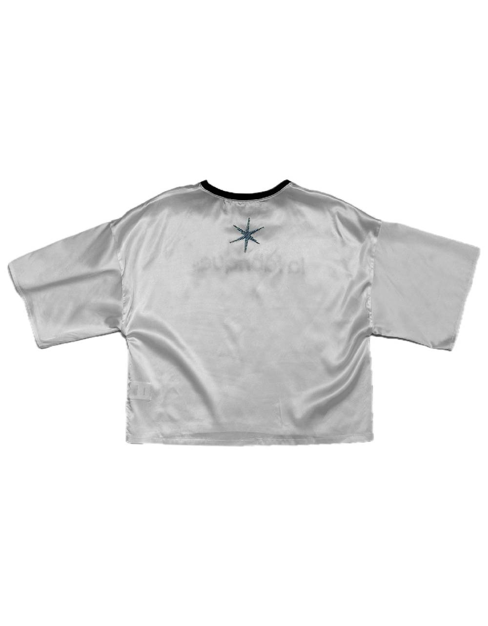 La Fabrique Tose T-shirt con Ricamo Sottocosto