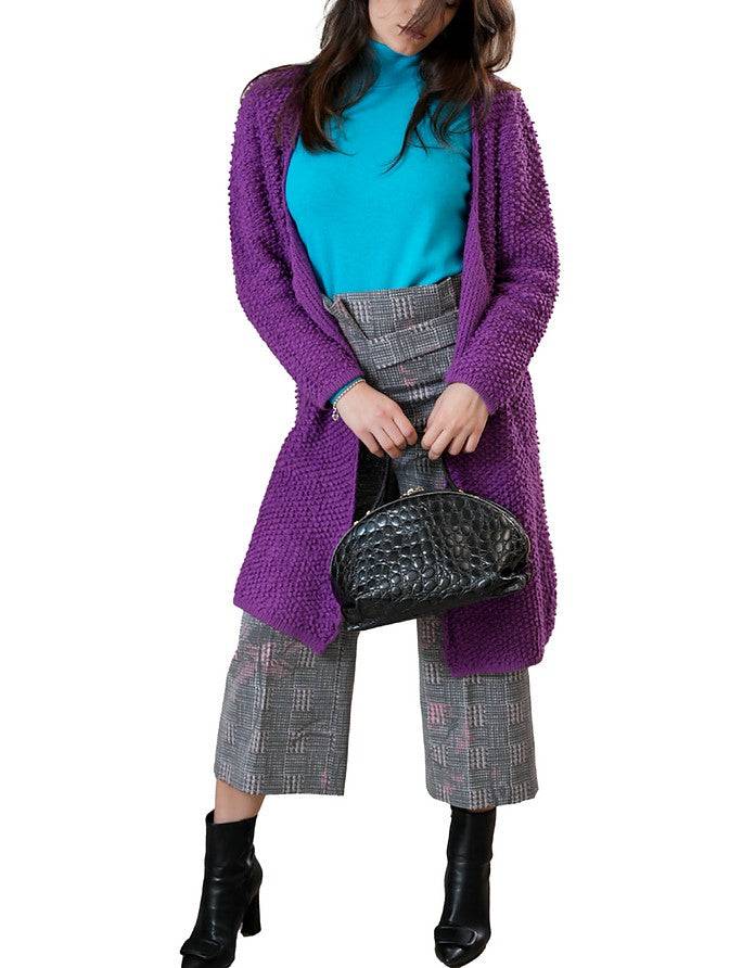 La Fabrique Violen Maglione in Turchese Sconto