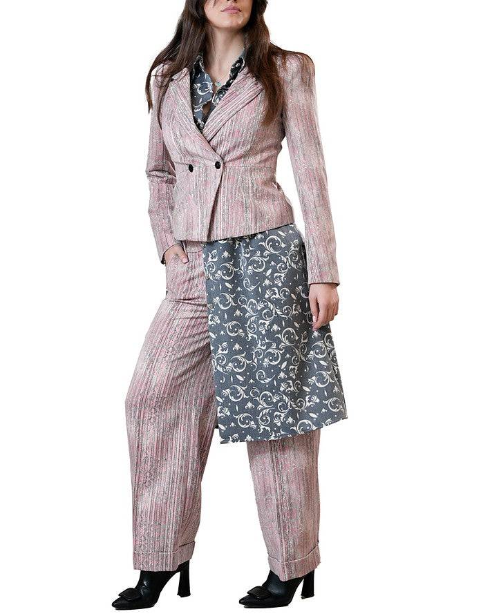 La Fabrique Vivienne Camicia Maxi con Stampa Floreale Offerta
