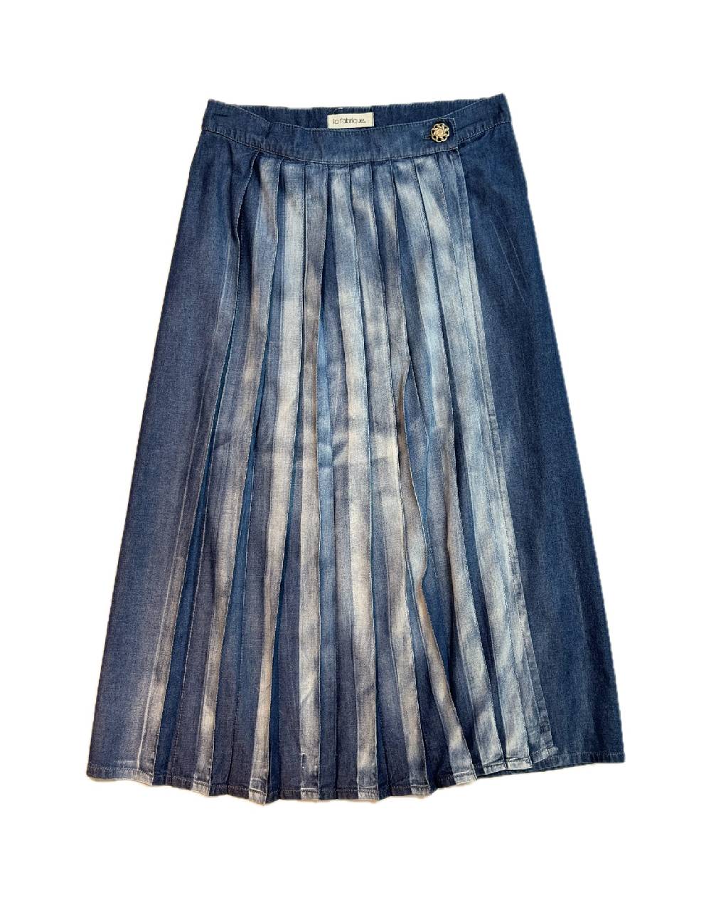 La Fabrique Yvonne Gonna in Denim Economico