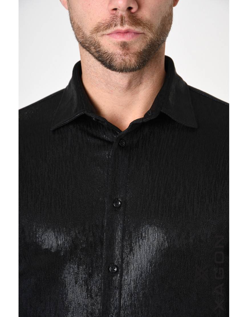 La haine inside us CAMICIA 2PLUREX Nero Nuova