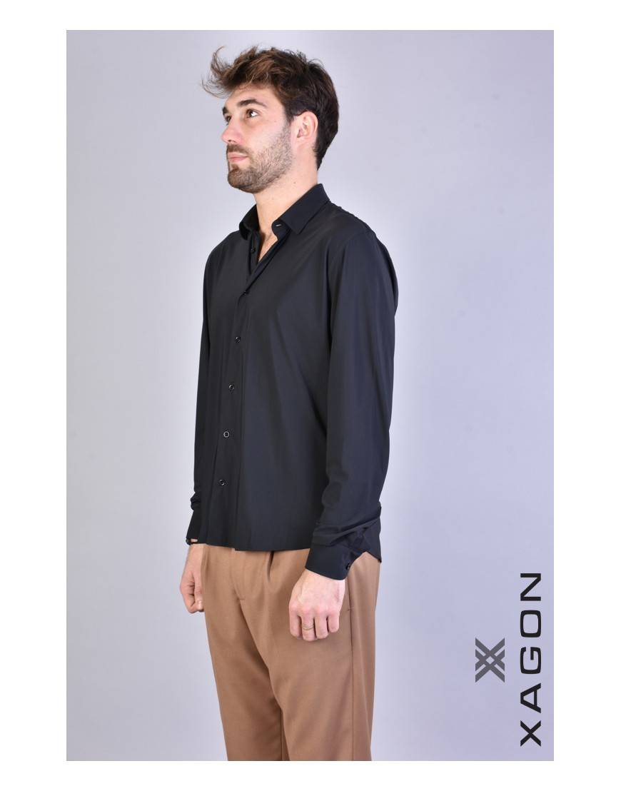 La haine inside us CAMICIA AVESPA Nero In Linea