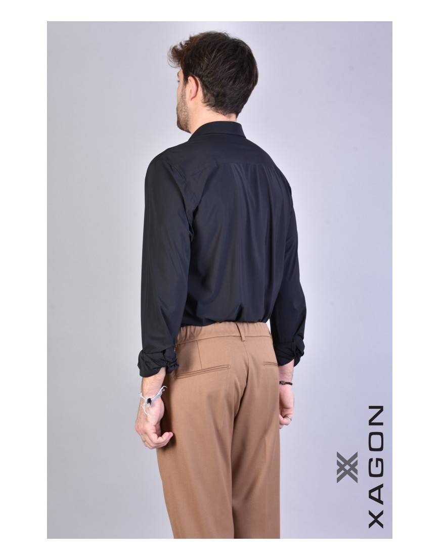 La haine inside us CAMICIA AVESPA Nero In Linea