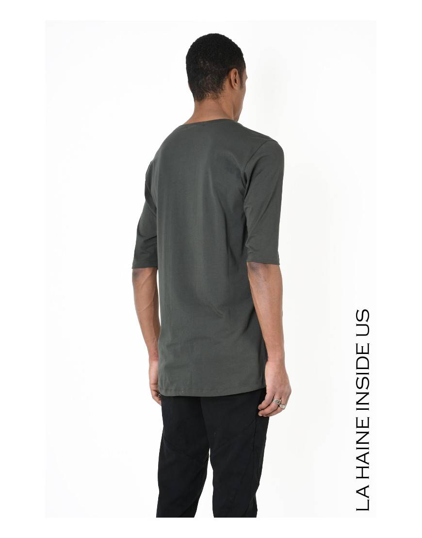 La haine inside us - PERMANENTE - 3M SEBAT T-SHIRT Regular Verde Fino Al -60%