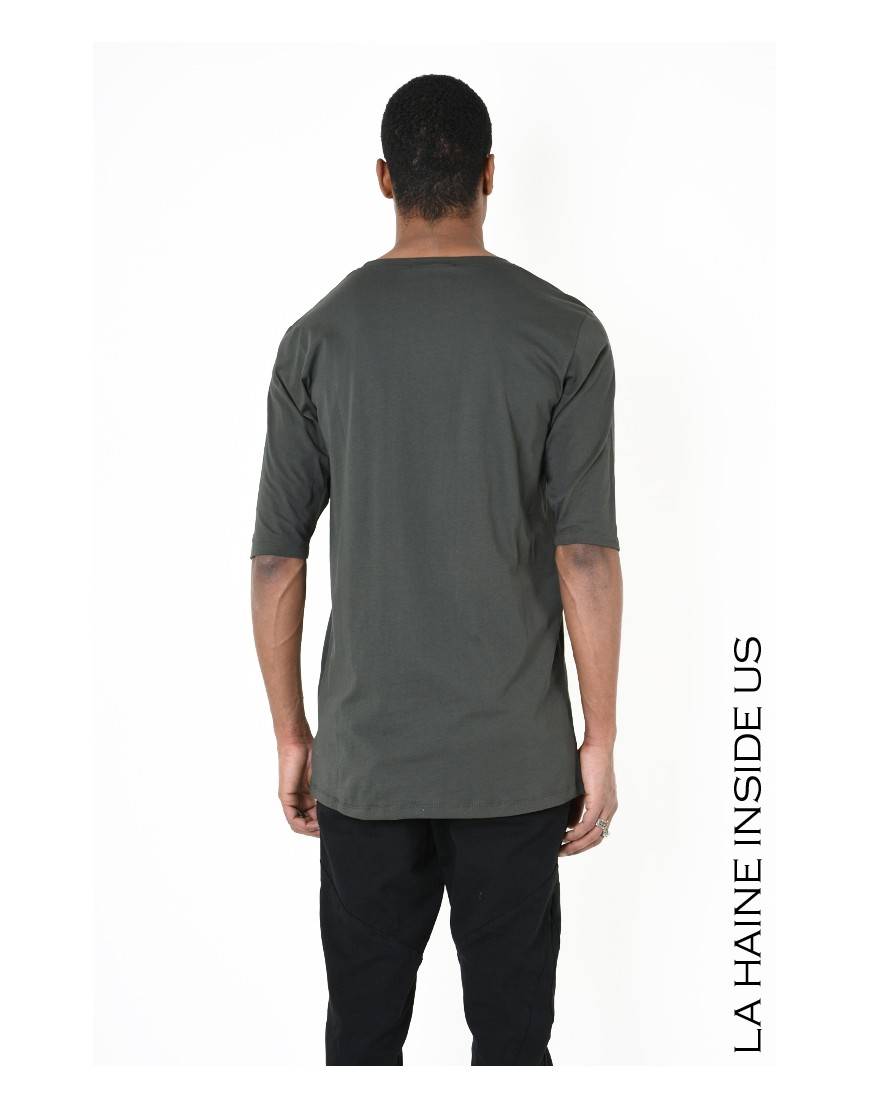 La haine inside us - PERMANENTE - 3M SEBAT T-SHIRT Regular Verde Fino Al -60%