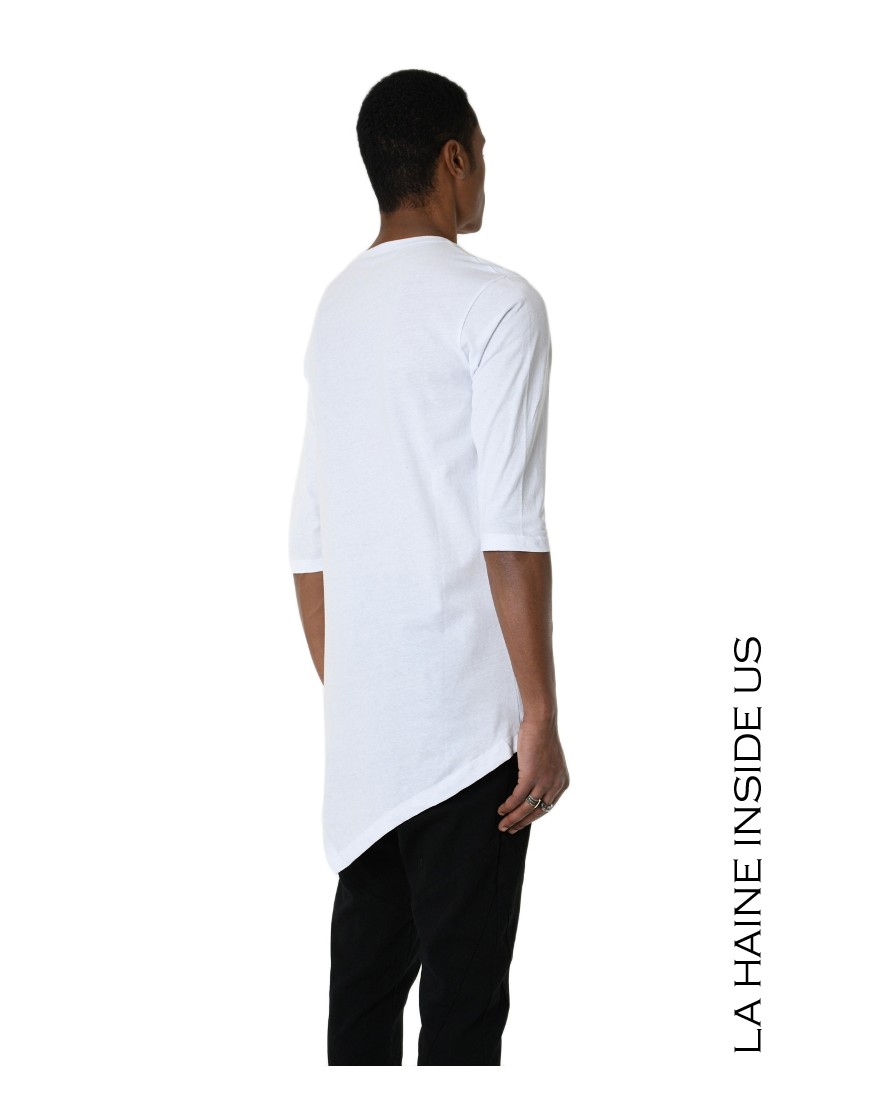 La haine inside us - PERMANENTE - 3M TABES T-SHIRT Bianco Shopping Online