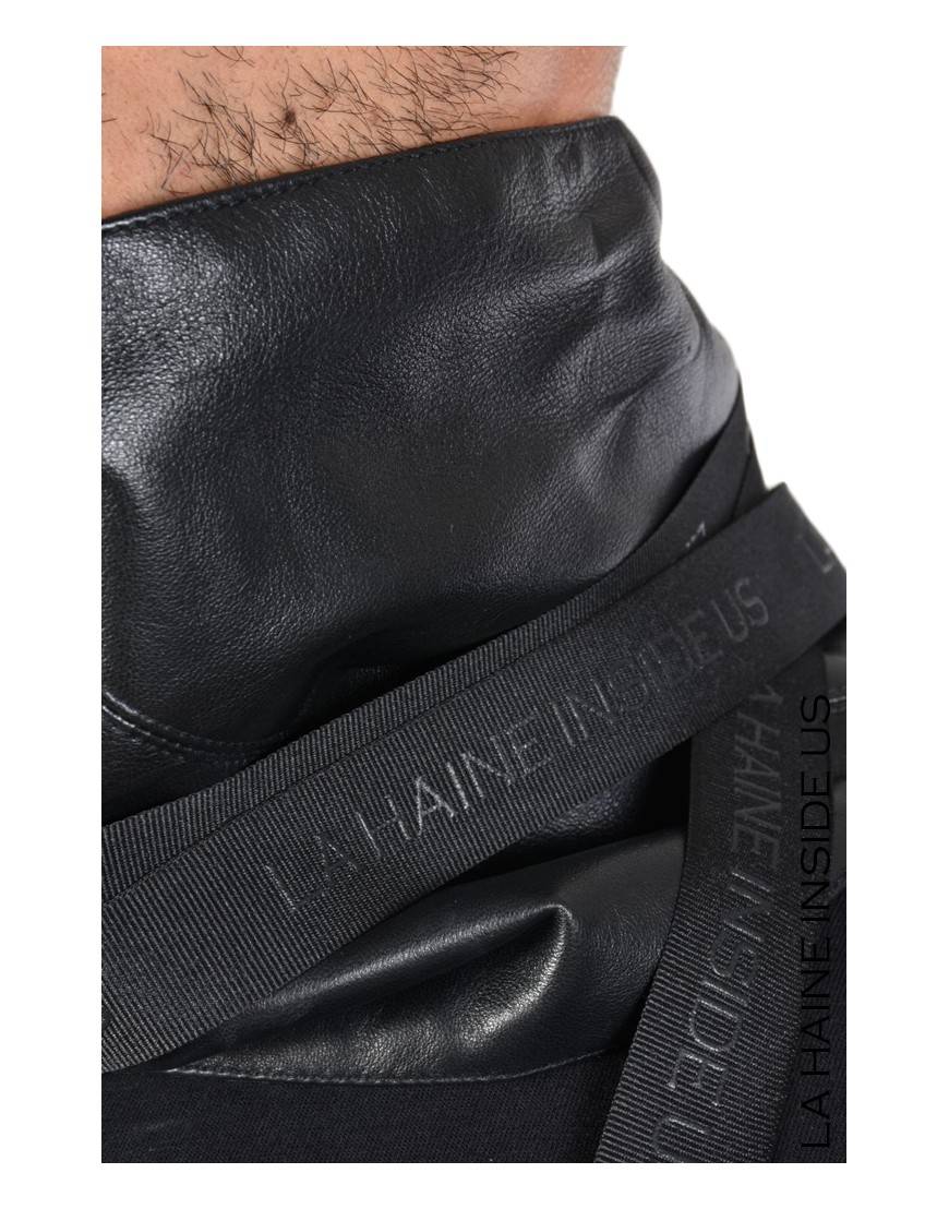 La haine inside us - PERMANENTE - 4B CIBELE FOULARD Pelle Nero Novità