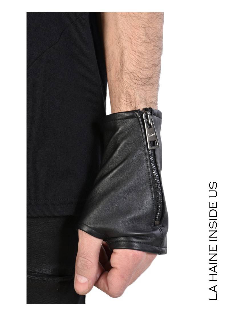 La haine inside us - PERMANENTE - 4B STARK MANICOTTO UNISEX Nero Presa