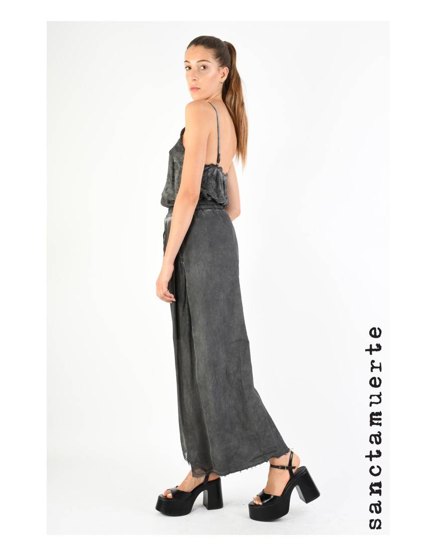 La haine inside us 9B SM310 PANTALONE Grigio In Saldo