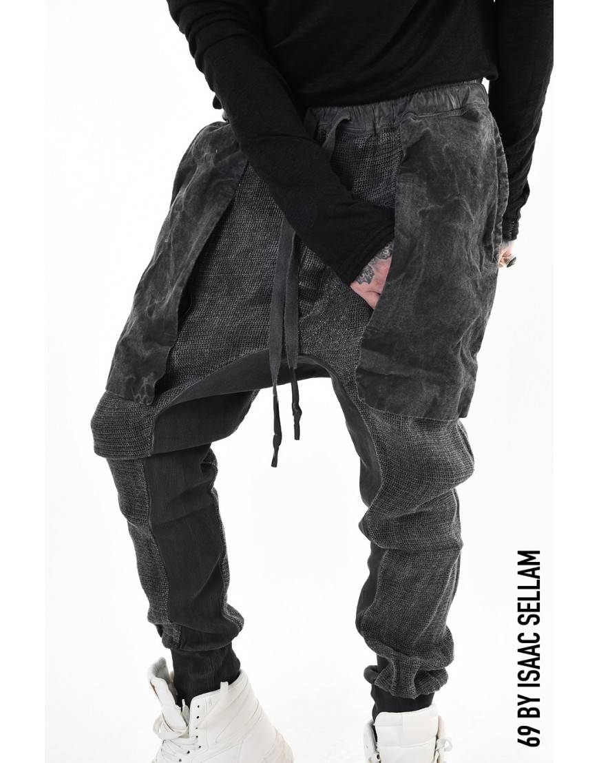 La haine inside us GUSSET PANTS GRILLAGE PLOMB Qualità