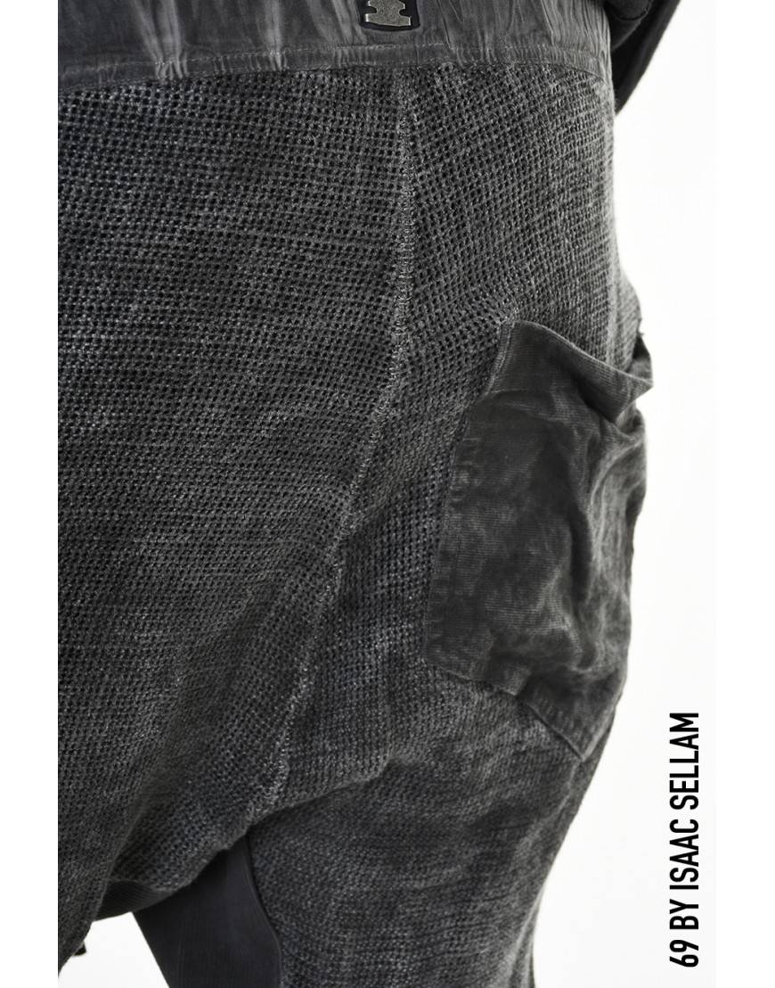 La haine inside us GUSSET PANTS GRILLAGE PLOMB Qualità