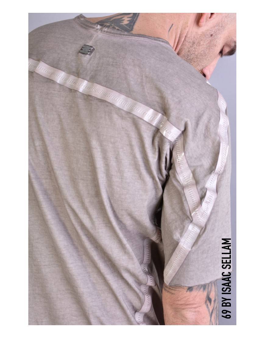 La haine inside us HUMANO T-SHIRT BANDE Taupe Pezzi Unici
