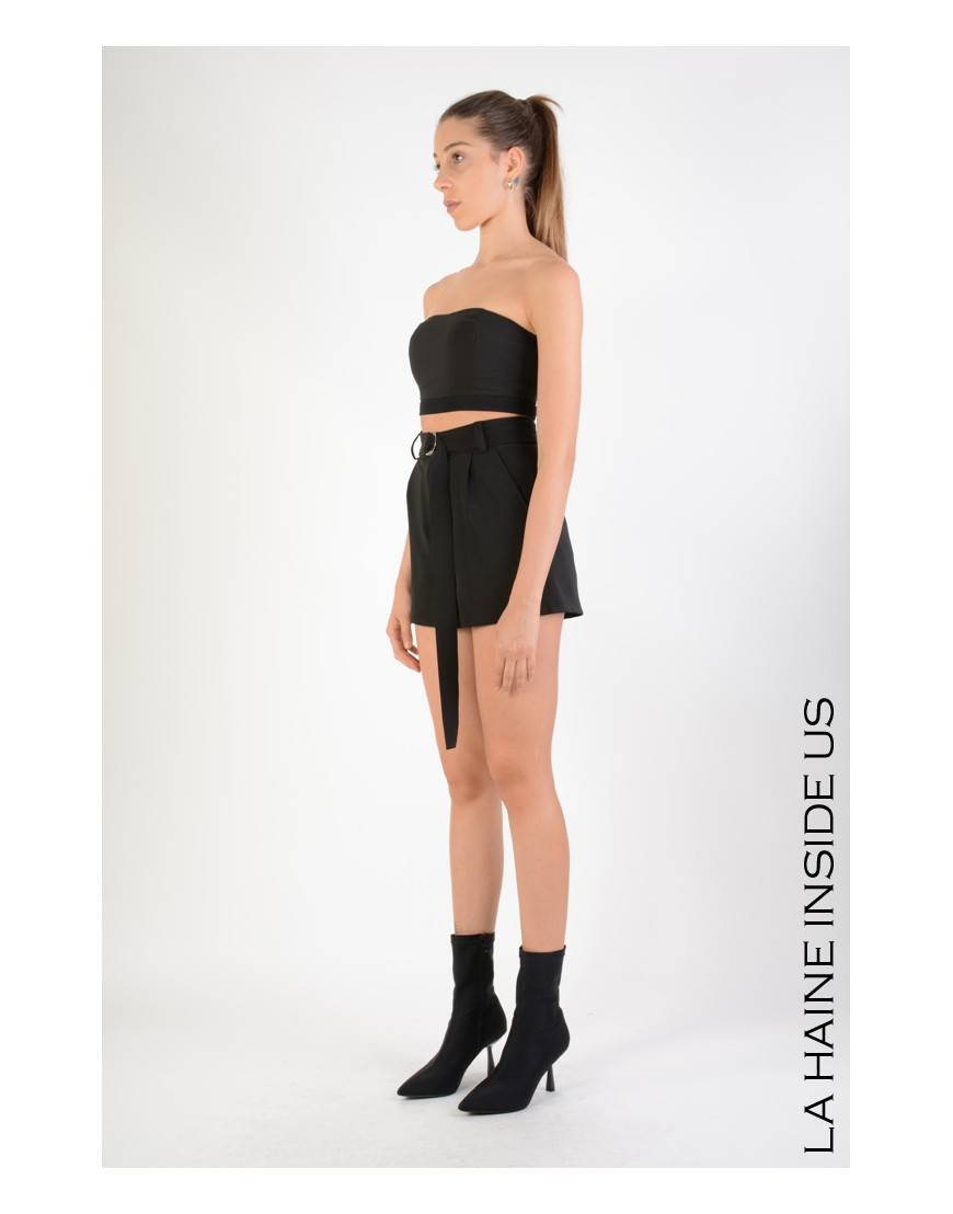 La haine inside us - PERMANENTE - 4B KIGELIA TOP Nero Presa