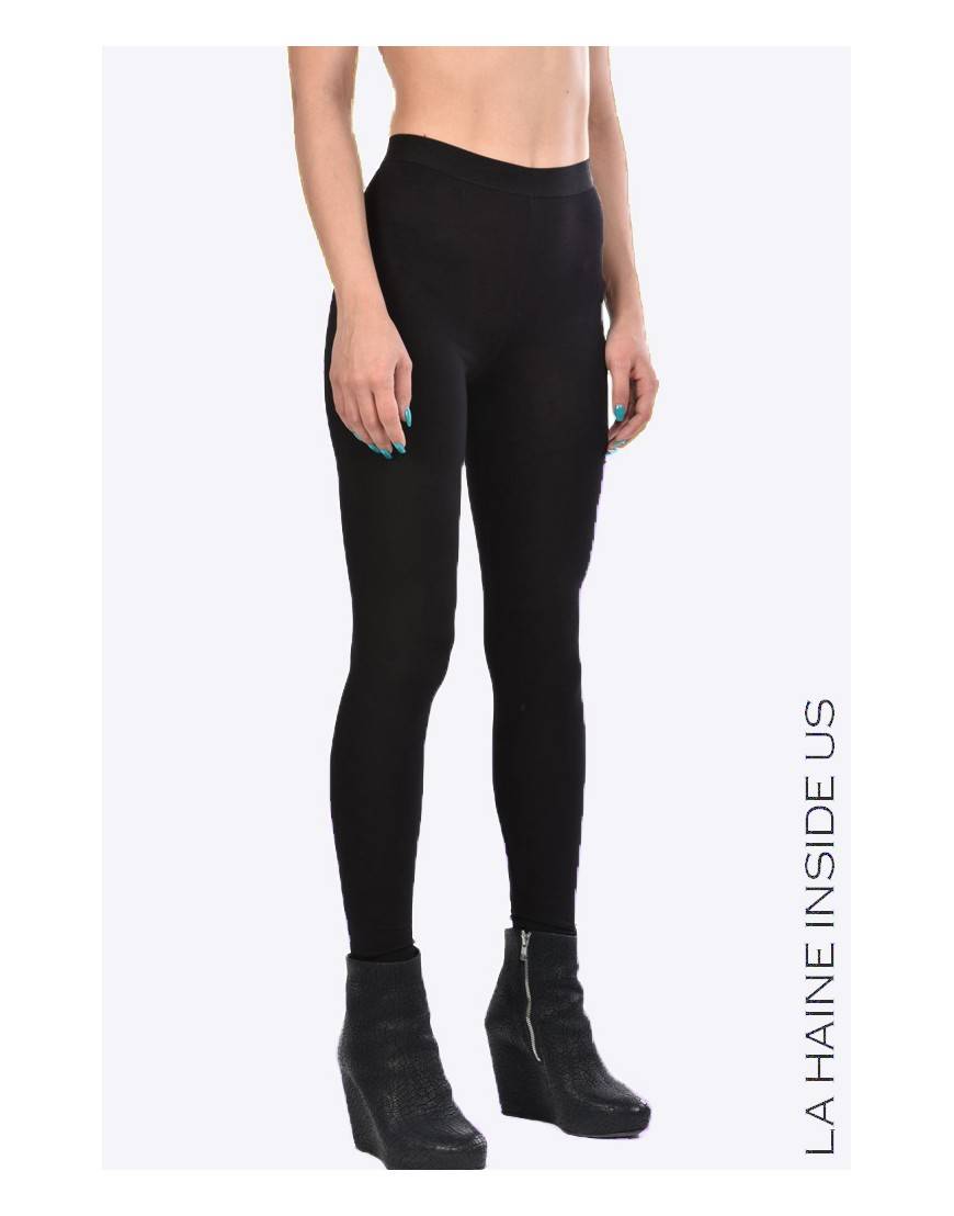 La haine inside us - PERMANENTE - 4M HEL LEGGINGS Nero Economico