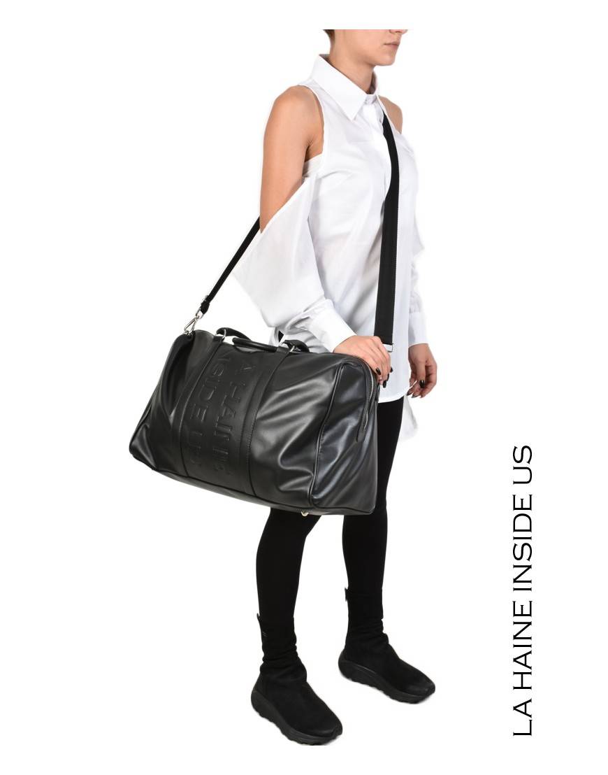 La haine inside us - PERMANENTE - 8L PRICOS BORSONE Pelle Nero Offerte