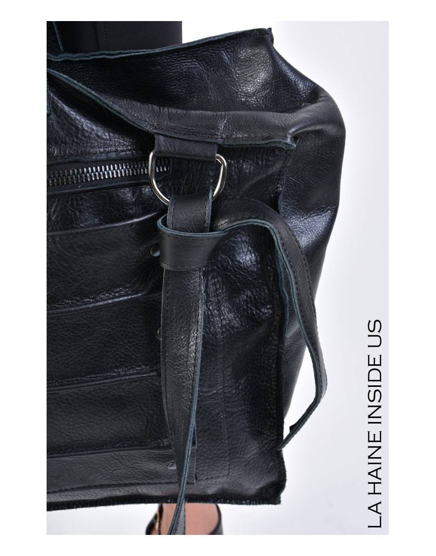 La haine inside us 3I LM168 BORSA UNISEX D Nero Vendita Calda