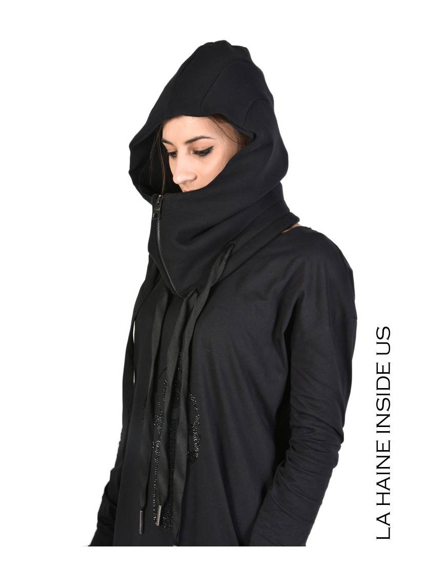 La haine inside us 3M CAPDUE CAPPUCCIO UNISEX Nero Vendita Economica