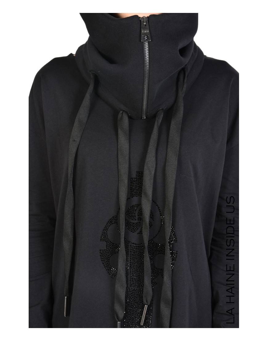 La haine inside us 3M CAPDUE CAPPUCCIO UNISEX Nero Vendita Economica