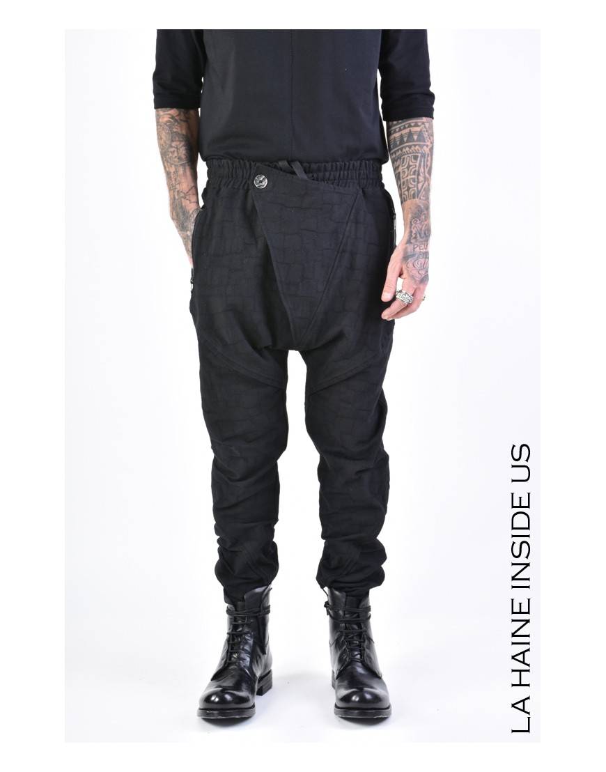La haine inside us 3B LM133 PANTALONE Nero In Saldo