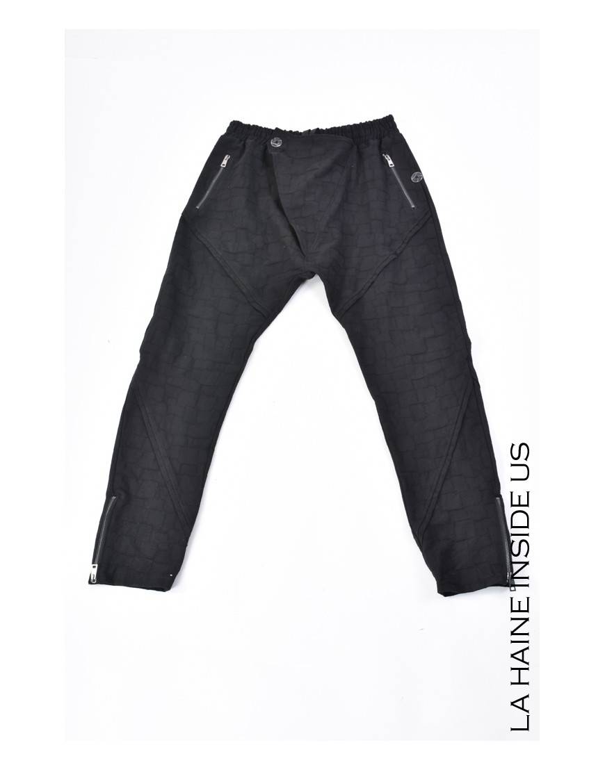 La haine inside us 3B LM133 PANTALONE Nero In Saldo