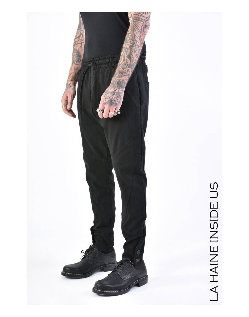 La haine inside us 3B LM145 PANTALONE Nero Grandi sconti