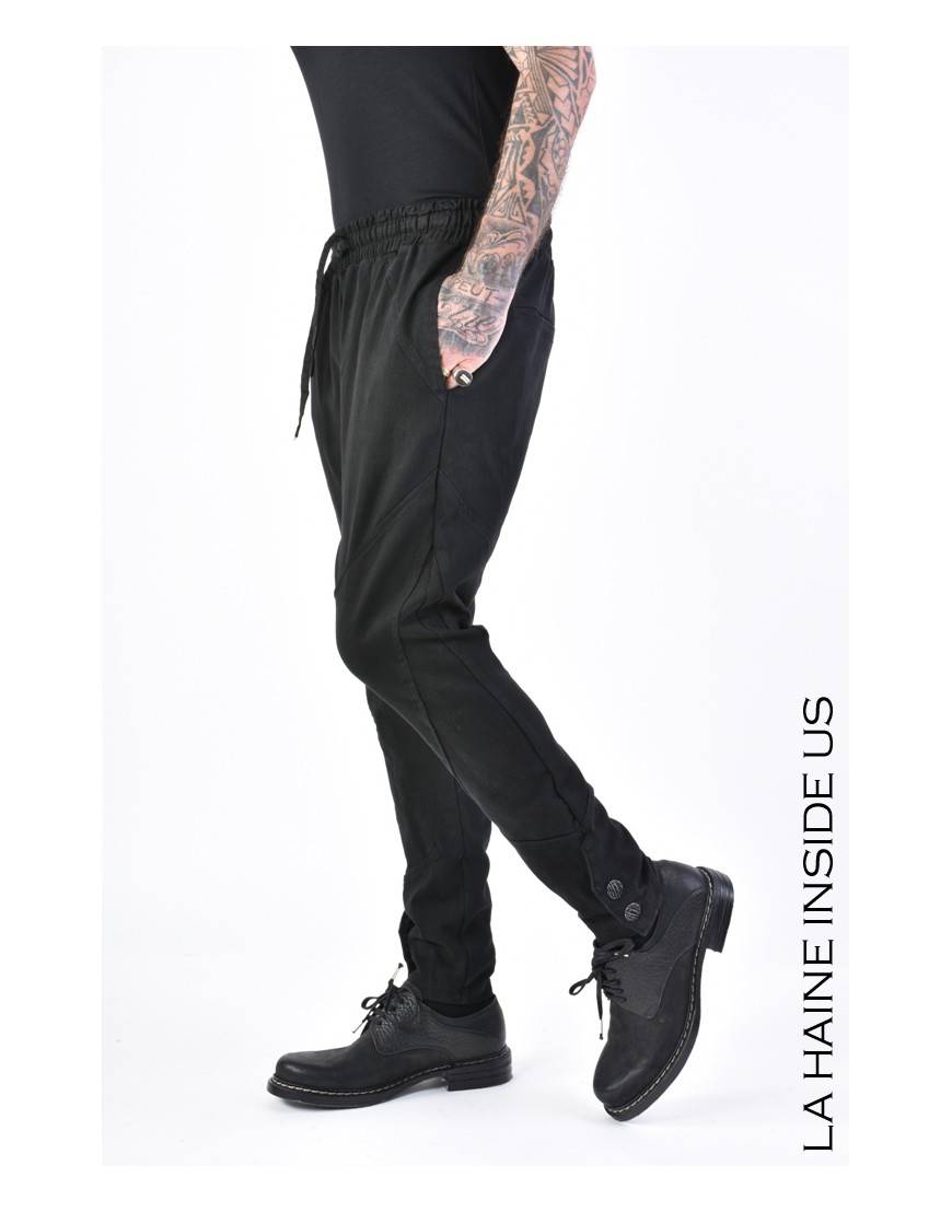 La haine inside us 3B LM145 PANTALONE Nero Grandi sconti