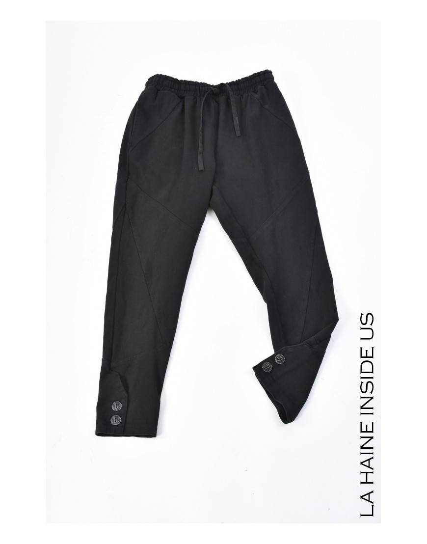 La haine inside us 3B LM145 PANTALONE Nero Grandi sconti