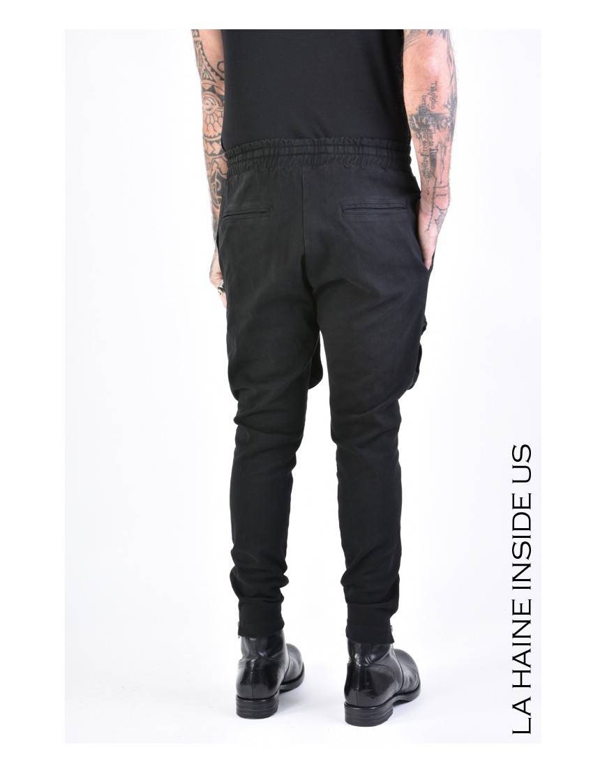 La haine inside us 3B LM146 PANTALONE Nero Qualità