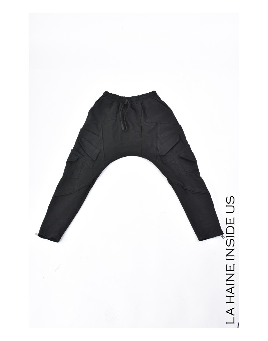 La haine inside us 3B LM155 PANTALONE Nero Vendita
