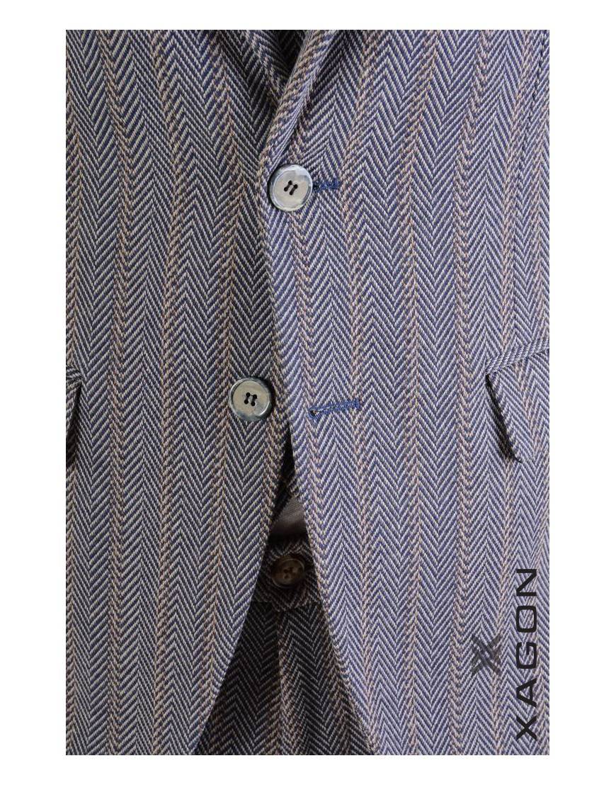 La haine inside us GIACCA 1PF13BR Blu Economico