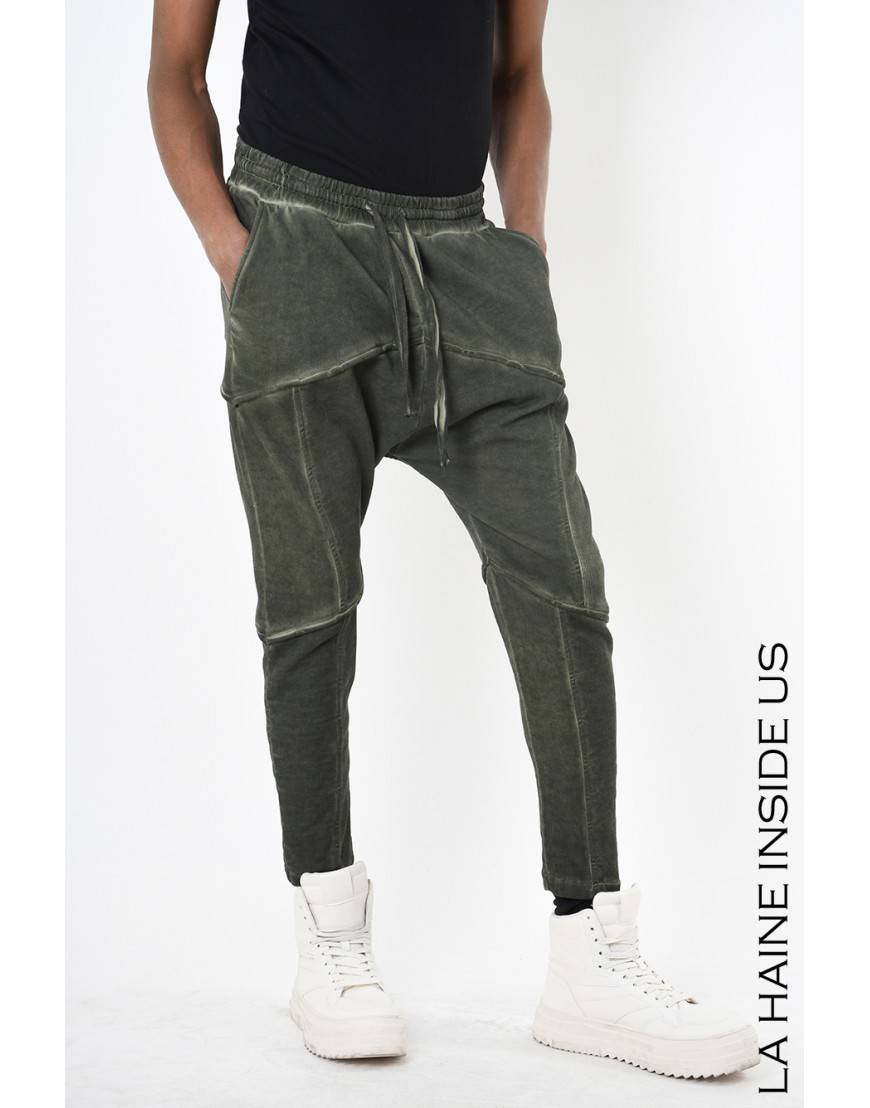 La haine inside us 3B LM199 PANTALONE Verde Negozi Online