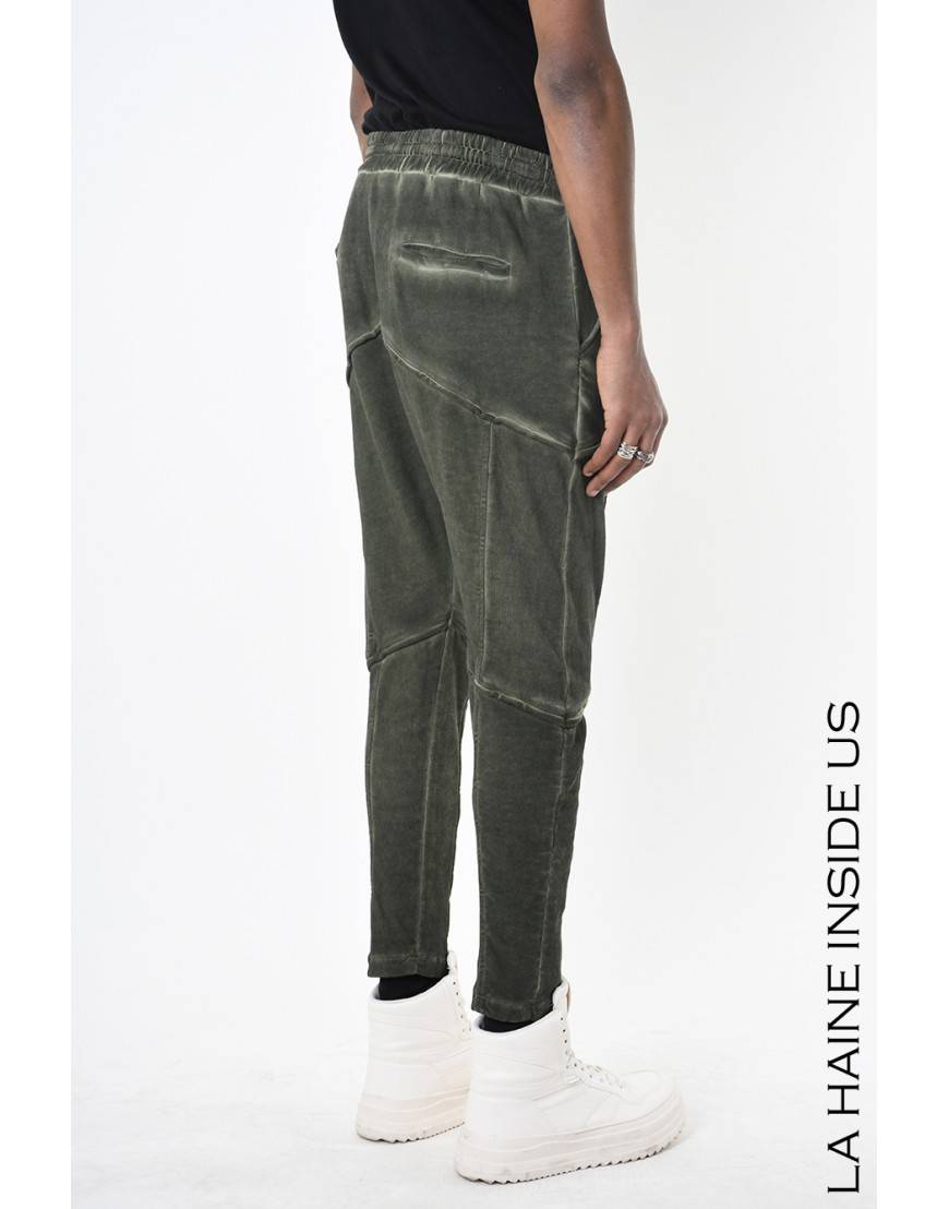 La haine inside us 3B LM199 PANTALONE Verde Negozi Online