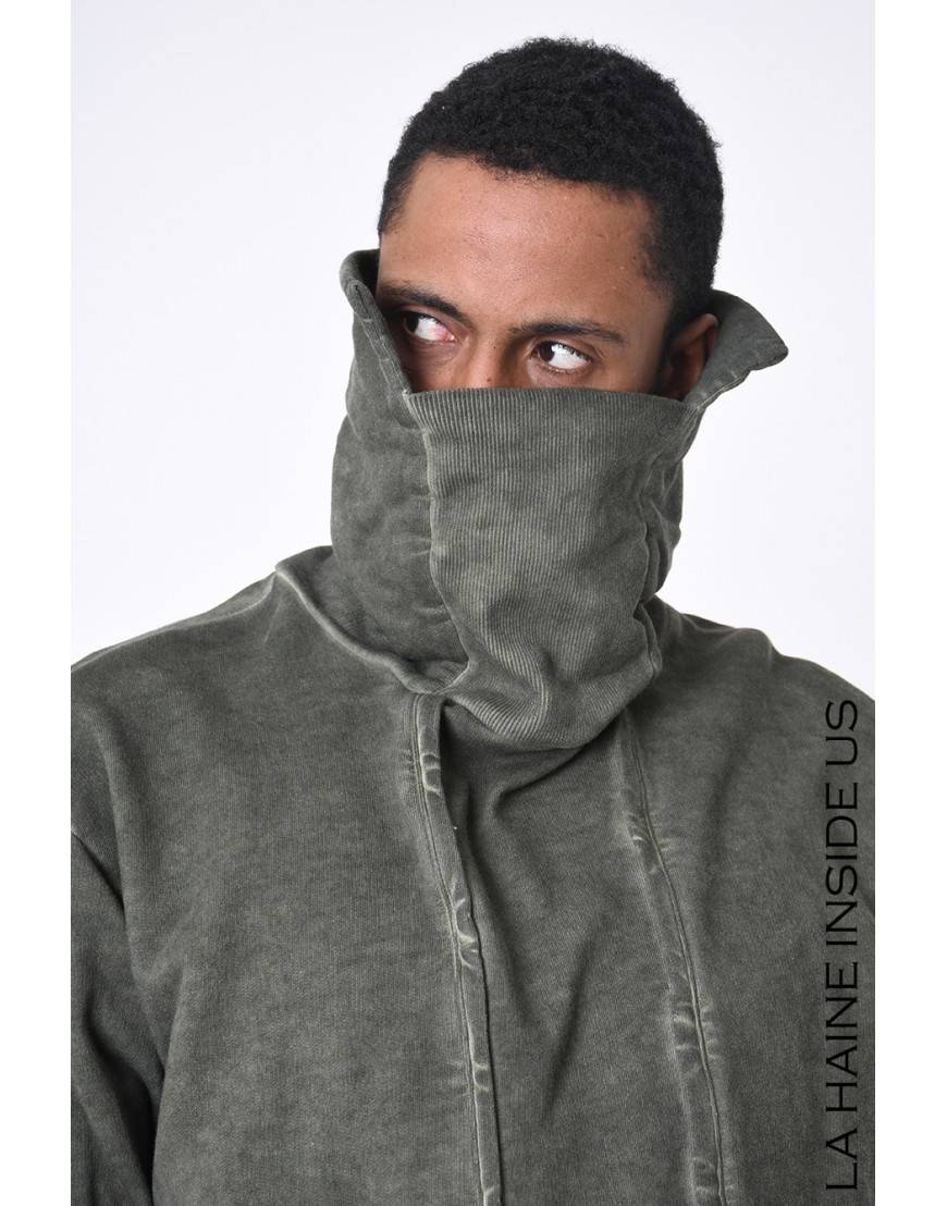 La haine inside us 3B LM200 FELPA Verde Consegna Veloce