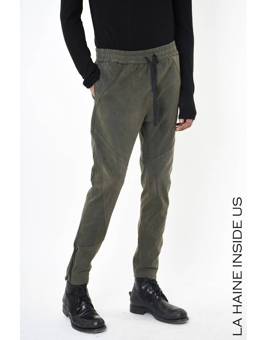 La haine inside us 3B LM271 PANTALONE Verde Novità