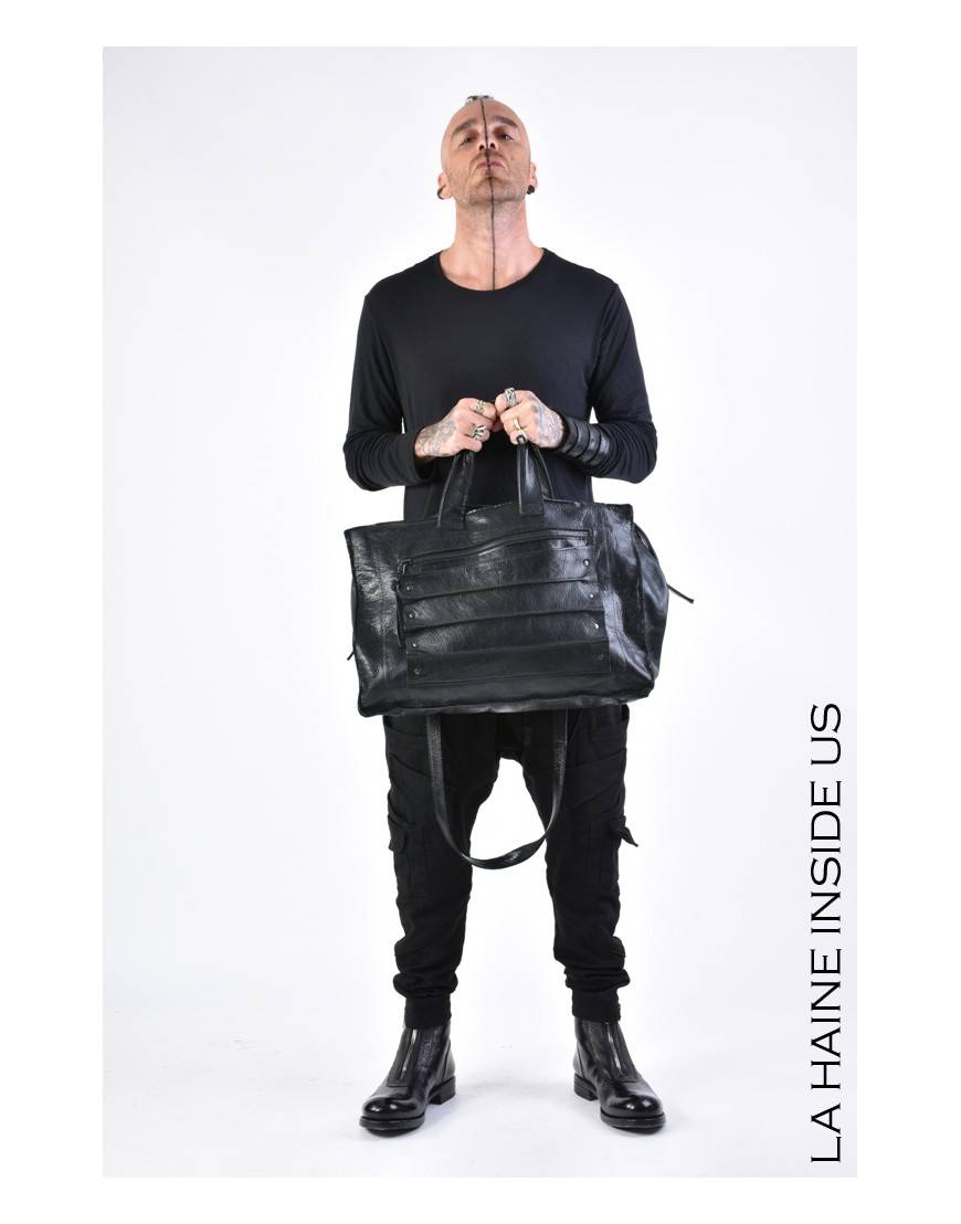 La haine inside us 3I LM168 BORSA UNISEX U Nero Presa