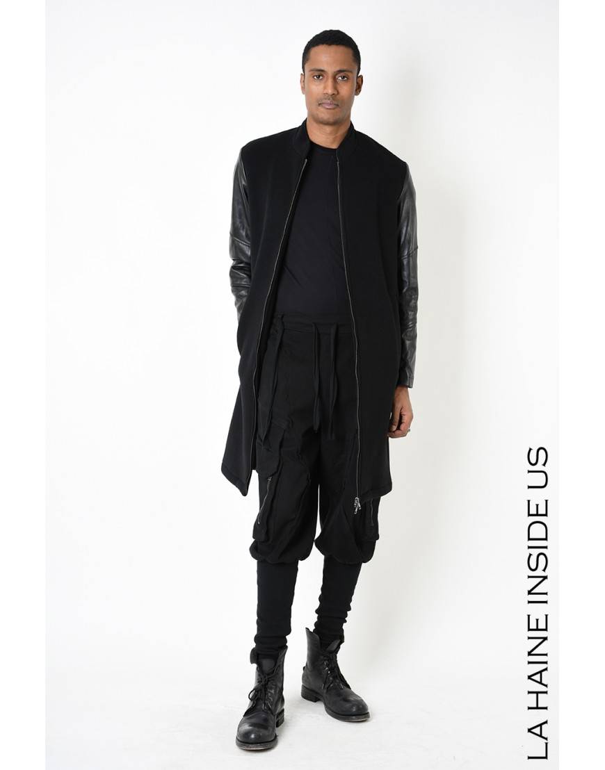 La haine inside us 3B LM183 CAPPOTTO Nero Economico