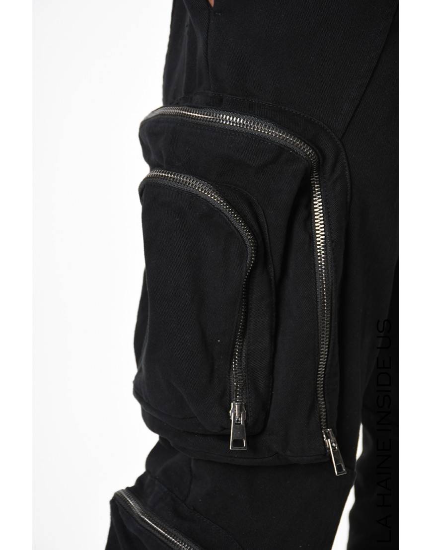 La haine inside us 3B LM190 PANTALONE Nero In Vendita