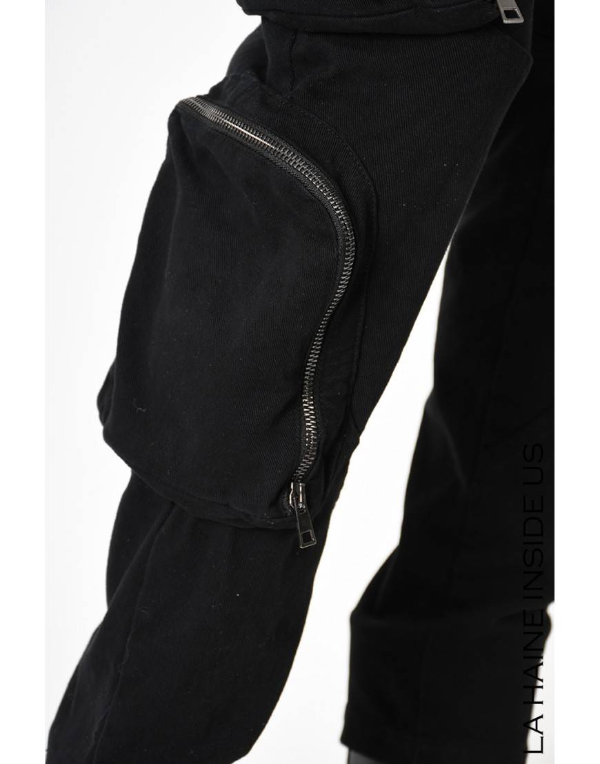 La haine inside us 3B LM190 PANTALONE Nero In Vendita
