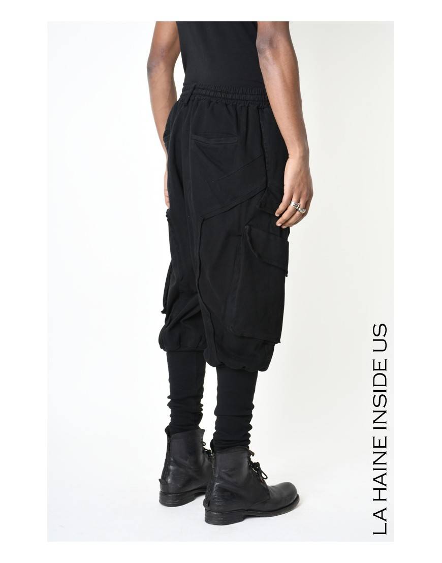 La haine inside us 3B LM191 PANTALONE Nero Offerte