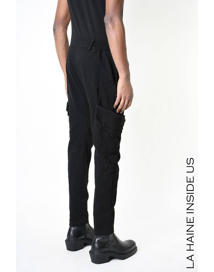 La haine inside us 3B LM192 PANTALONE Nero Vendita Calda