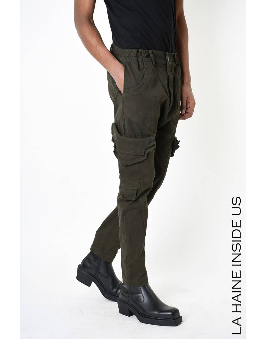 La haine inside us 3B LM192 PANTALONE Verde