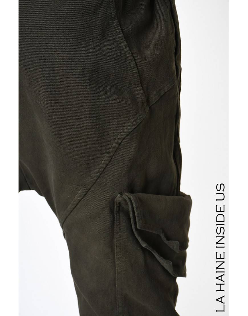 La haine inside us 3B LM192 PANTALONE Verde Vendita Economica
