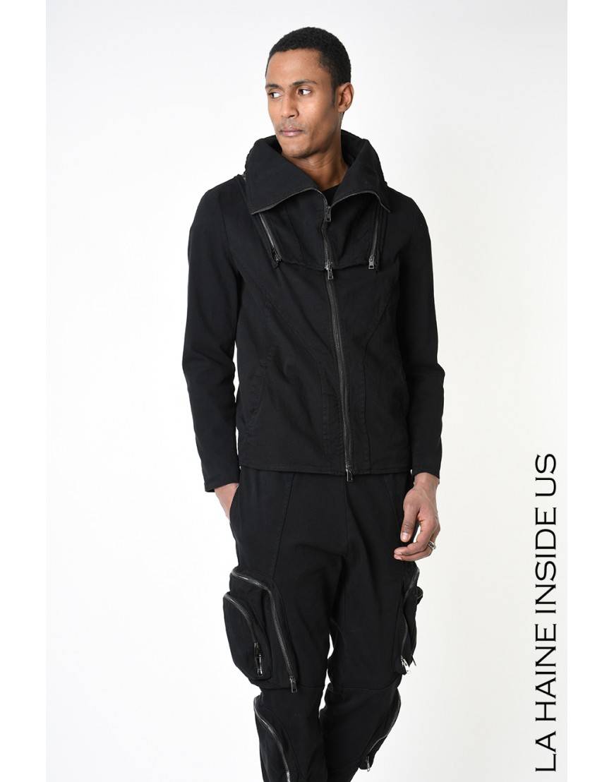 La haine inside us 3B LM194 GIUBBINO Nero Vendite Flash