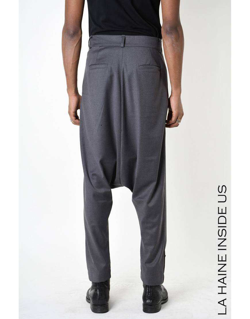 La haine inside us 3B LM195 PANTALONE Grigio In Saldo