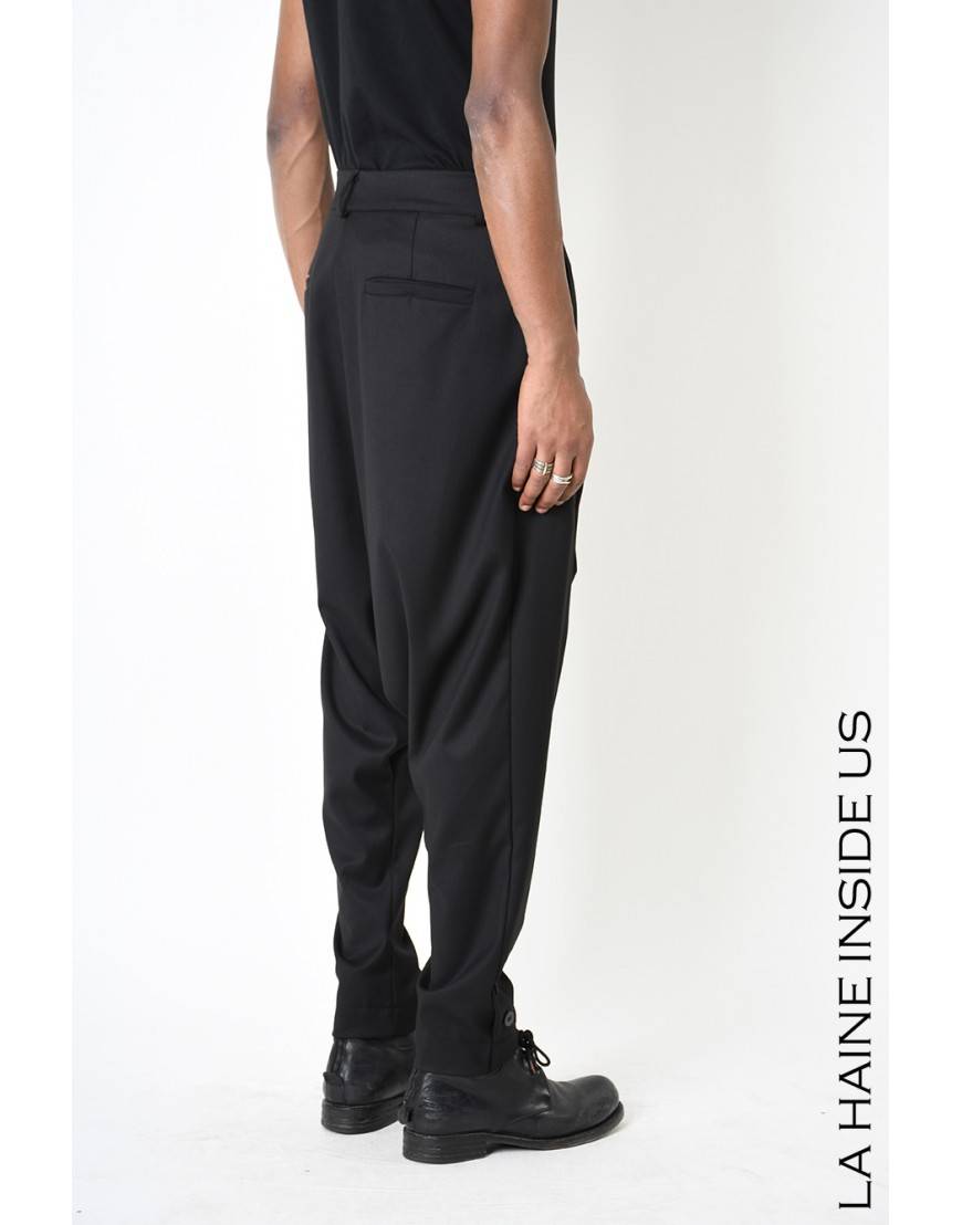 La haine inside us 3B LM195 PANTALONE Nero Nuova