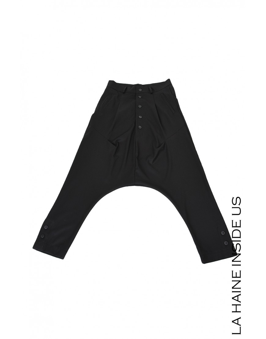La haine inside us 3B LM195 PANTALONE Nero Nuova