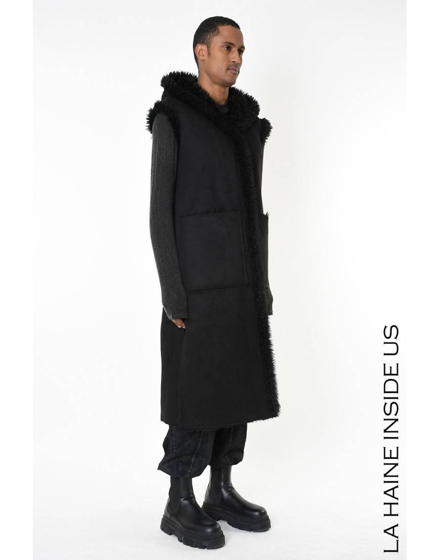 La haine inside us 4- LW860 GILET UNISEX U Nero In Linea