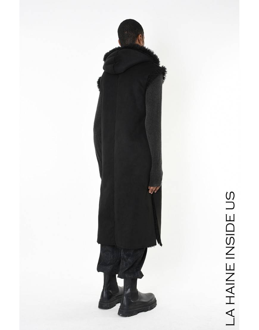La haine inside us 4- LW860 GILET UNISEX U Nero In Linea