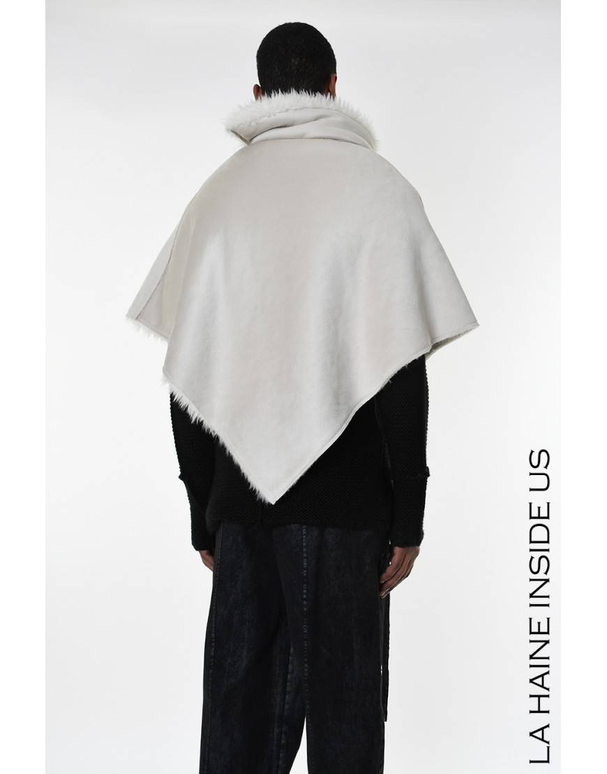 La haine inside us 4- LW862 PONCHO UNISEX U Ice Negozio online di fabbrica