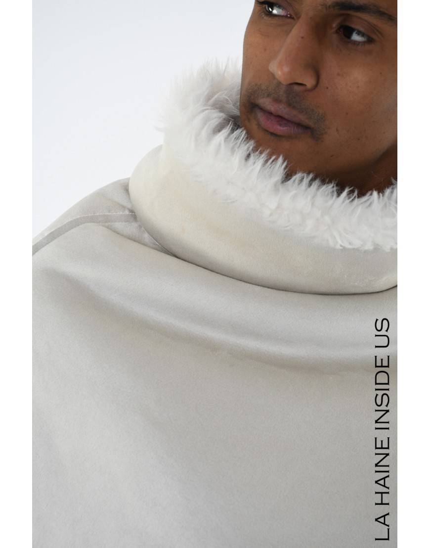 La haine inside us 4- LW862 PONCHO UNISEX U Ice Negozio online di fabbrica